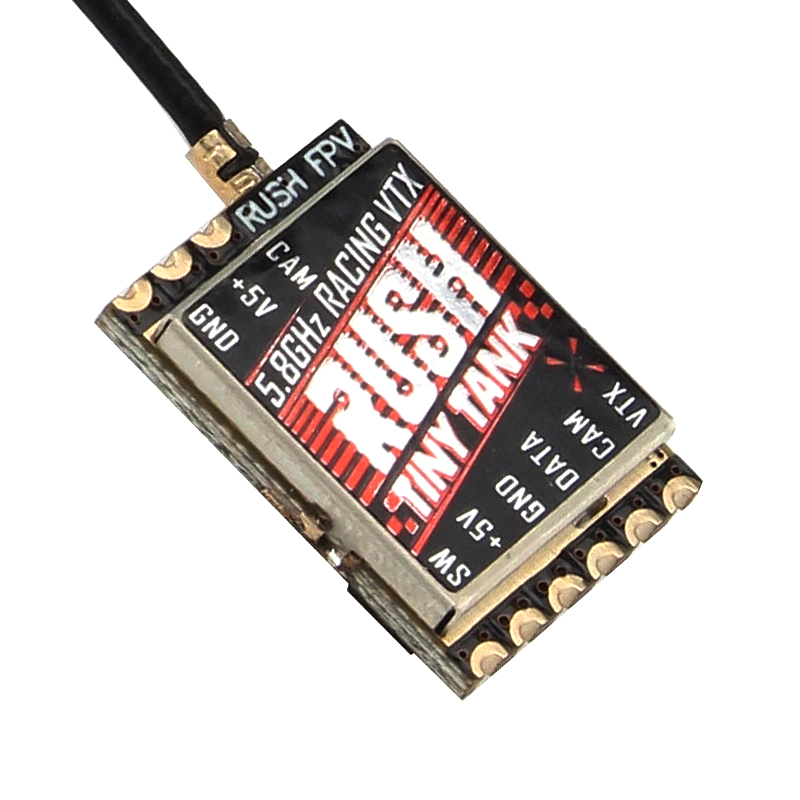 RUSH TINY TANK Nano VTX 48CH 3 - Drone Racing Frame recension och pris