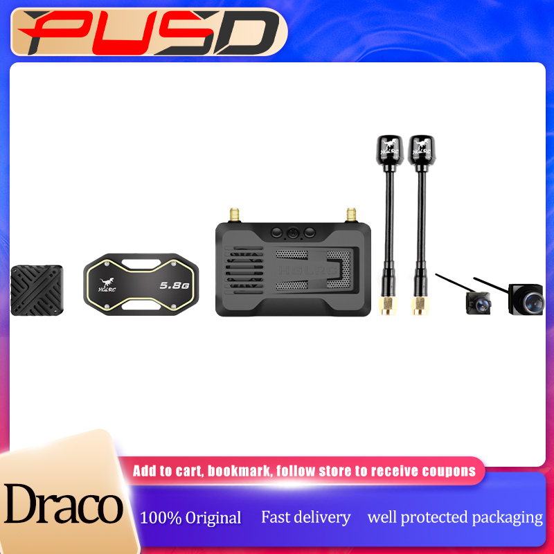 HGLRC Draco A1/A2 5.8Ghz HD VT - Drone Racing Transmitter recension och pris