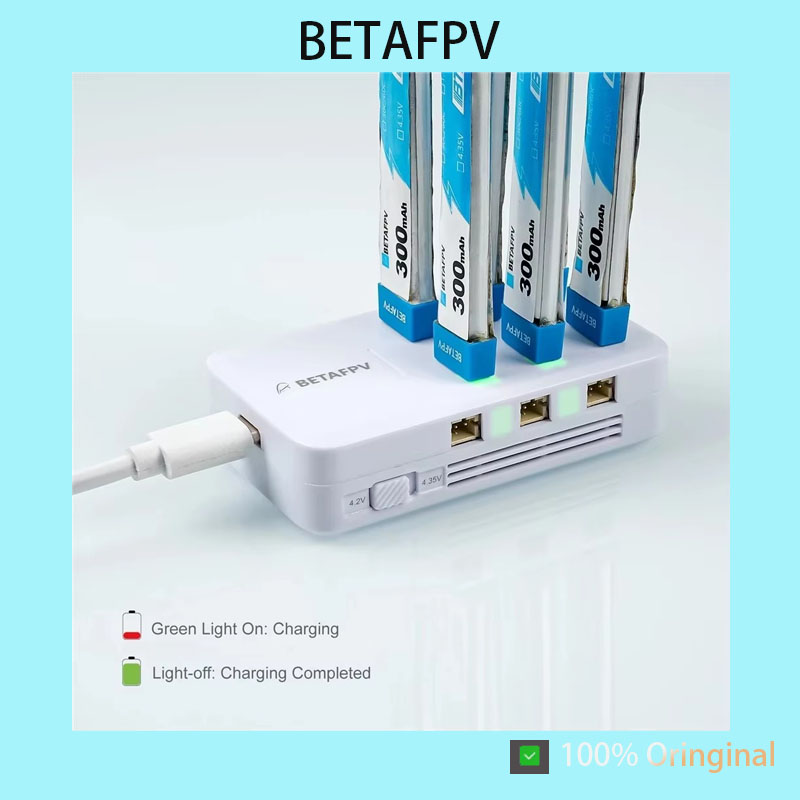 BETAFPV 6 Ports 1S Lipo Batter - Drone Racing Charger recension och pris