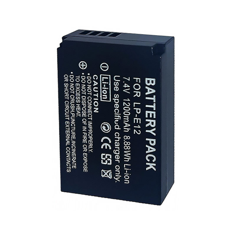 Upgrade LP-E12 1200mAh 7.4V Ca - Canon Camera Eos M50 Mark Ii recension och pris