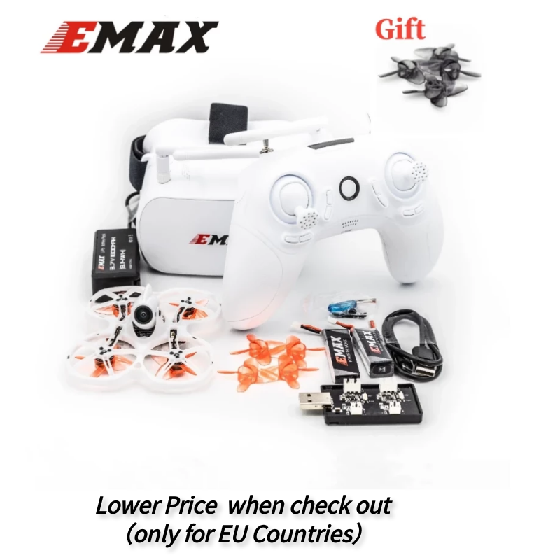 Emax Tinyhawk II 2 RTF FPV Rac - Drone Racing Charger recension och pris