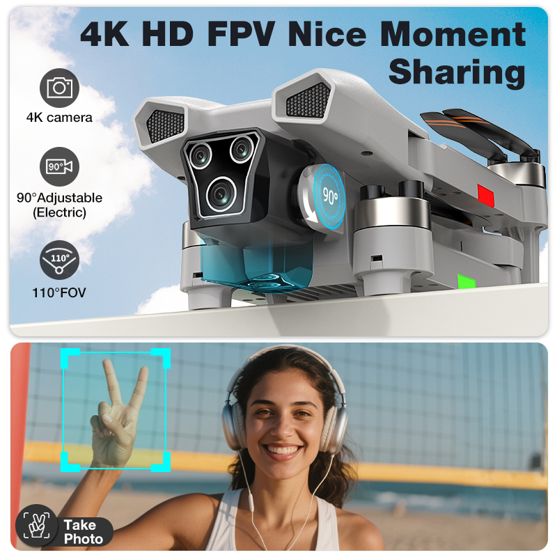 NEW Hot L017 Pro Drone Brushle - Drone Racing Camera recension och pris