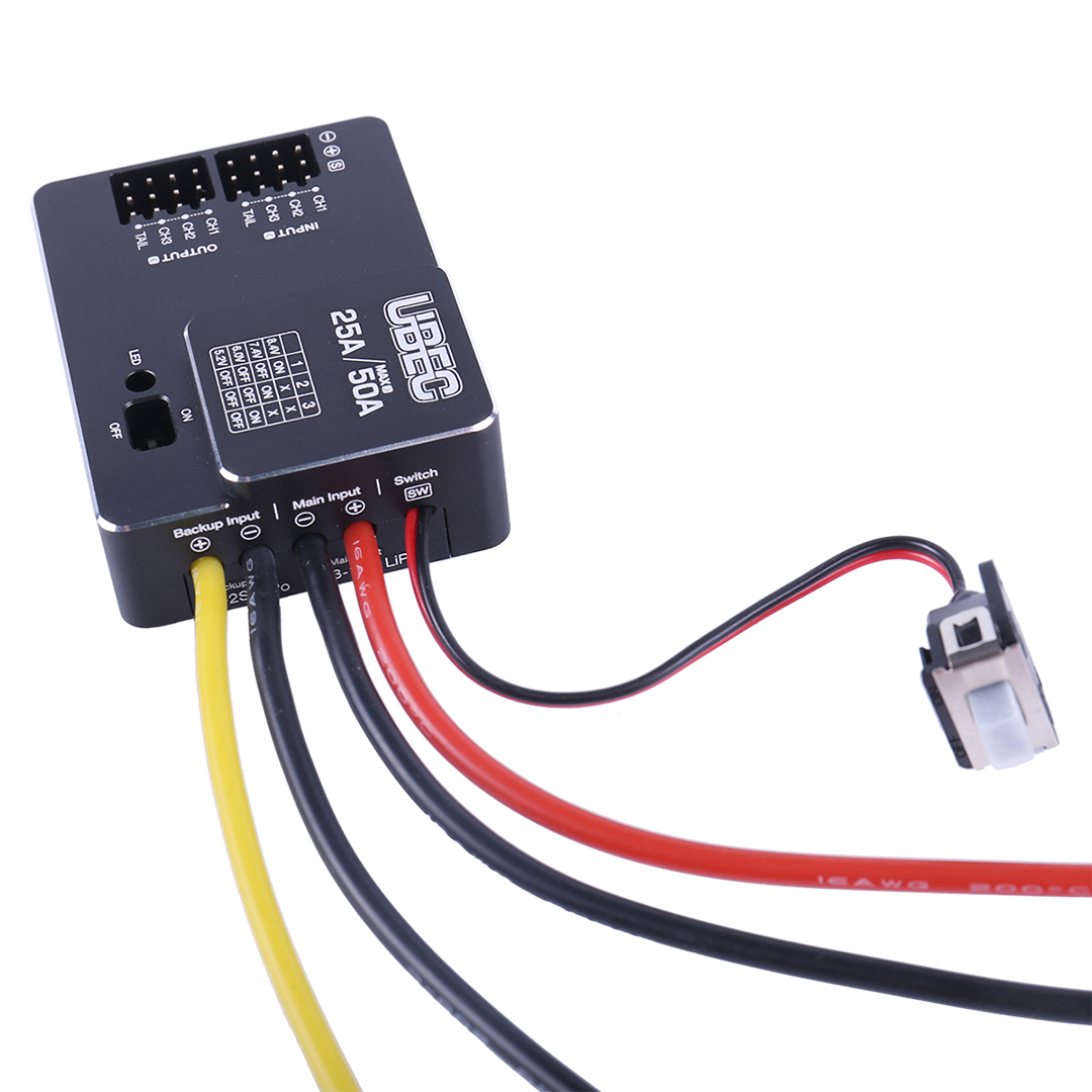 Hobbywing UBEC 25A HV 3-18S Mo - Drone Racing Esc recension och pris