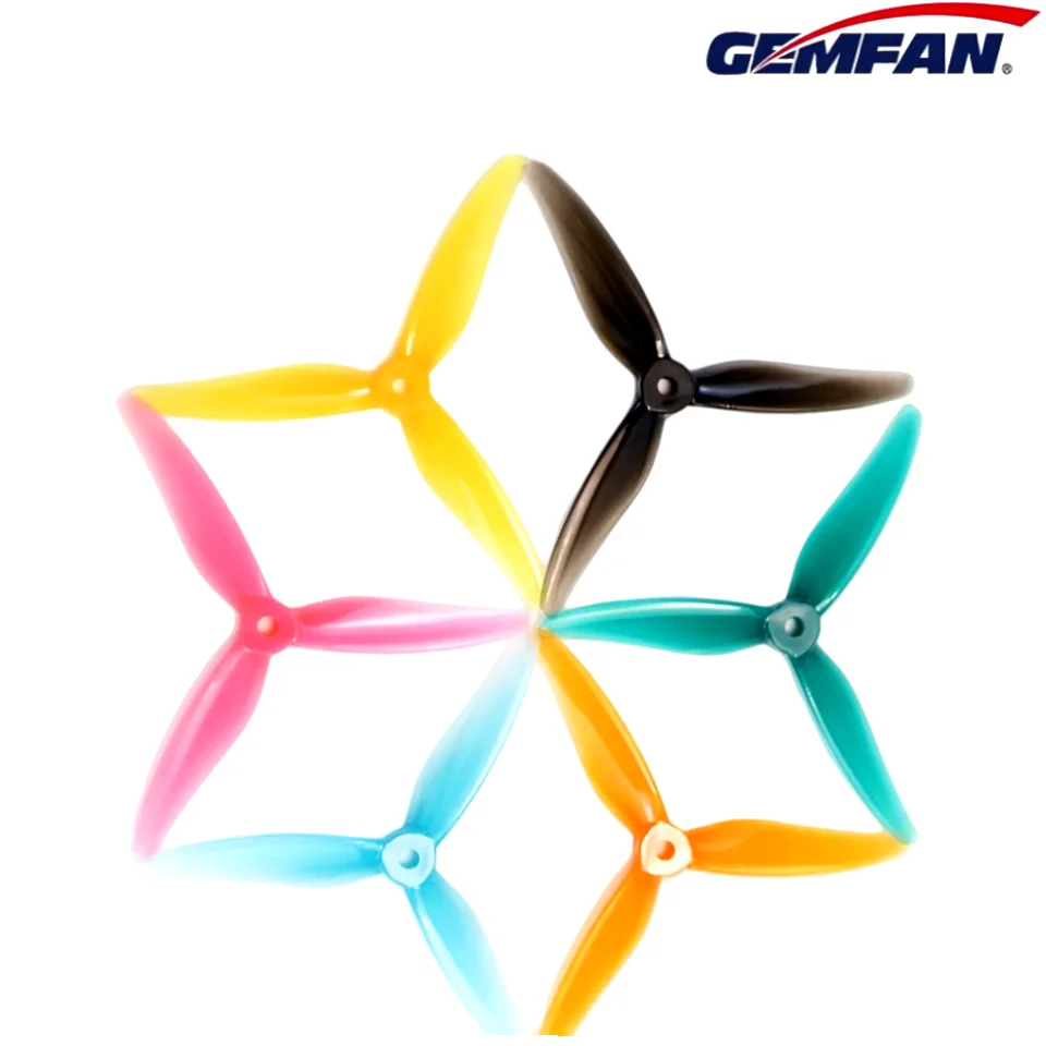 New 2-12 Pairs Gemfan 51466 5i - Drone Racing Propeller recension och pris
